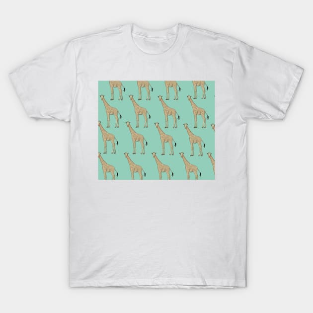 Amazing Giraffe T-Shirt by ButtonandSquirt